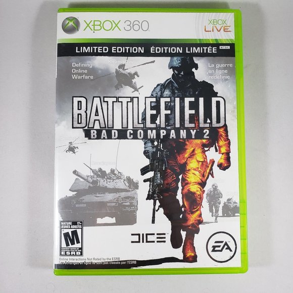 Battlefield: Bad Company 2 (Microsoft Xbox 360, 2010) 366 product ratings - Picture 1 of 5